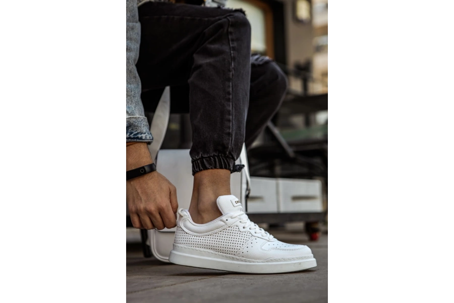Shoecide Sho109 Cbt Hercules Erkek Ayakkabı Beyaz