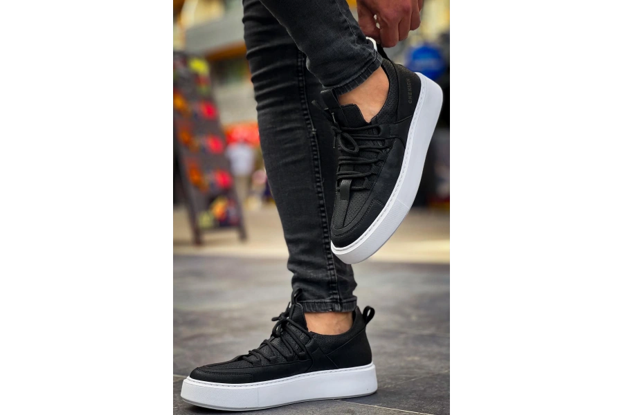 Shoecide Sho159 - Cbt Saturn Erkek Ayakkabı Sıyah