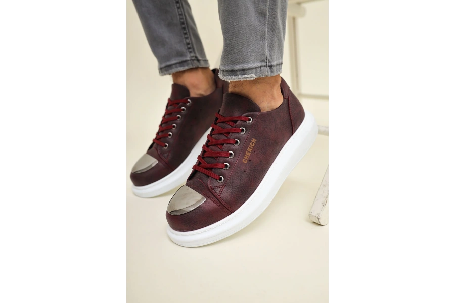Shoecide Sho175 - Cbt Mirror Erkek Ayakkabı Bordo