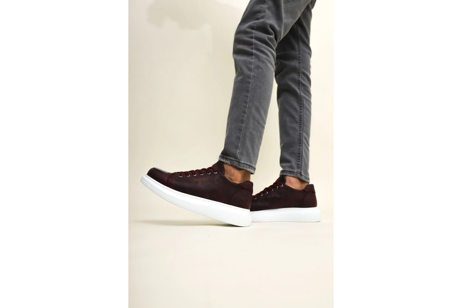 Shoecide Sho175 - Cbt Mirror Erkek Ayakkabı Bordo
