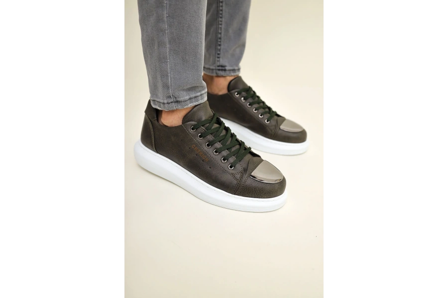 Shoecide Sho175 - Cbt Mirror Erkek Ayakkabı Hakı