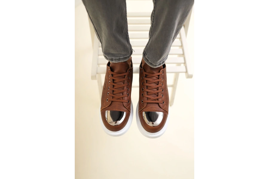 Shoecide Sho175 - Cbt Mirror Erkek Ayakkabı Taba