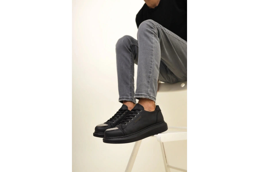 Shoecide Sho175 - Cst Mirror Erkek Ayakkabı Sıyah