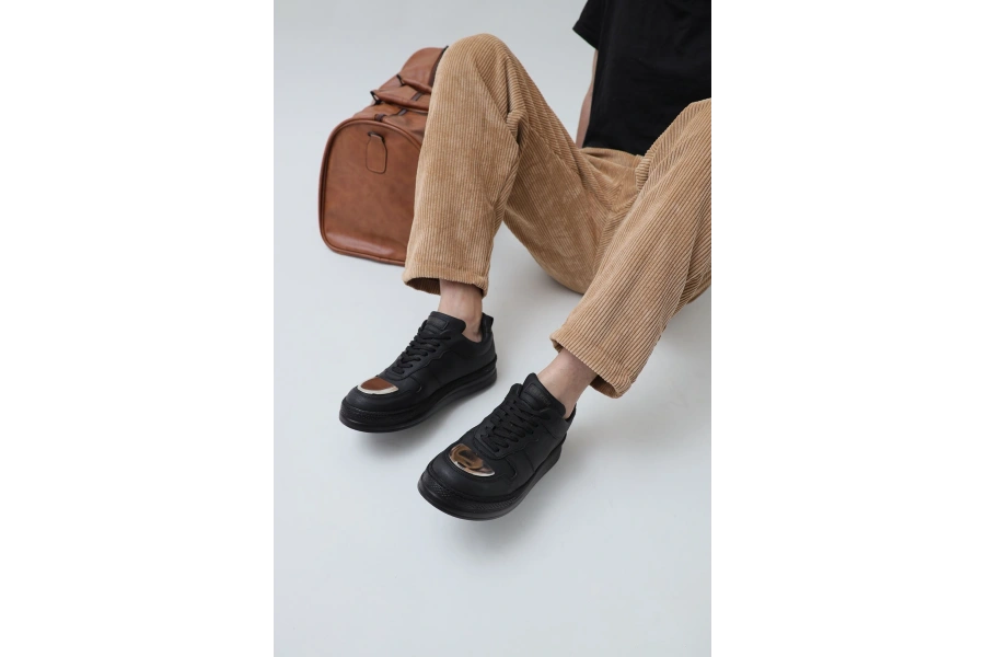 Shoecide Sho185 - Cst Force Mirror Erkek Ayakkabı Sıyah