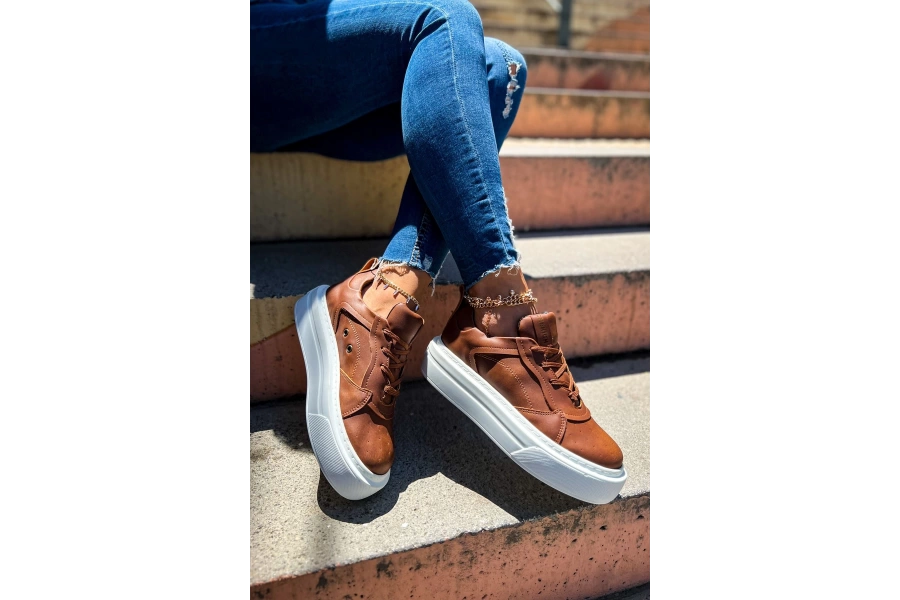 Shoecide Sho187 Cbt Kadın Ayakkabı Taba