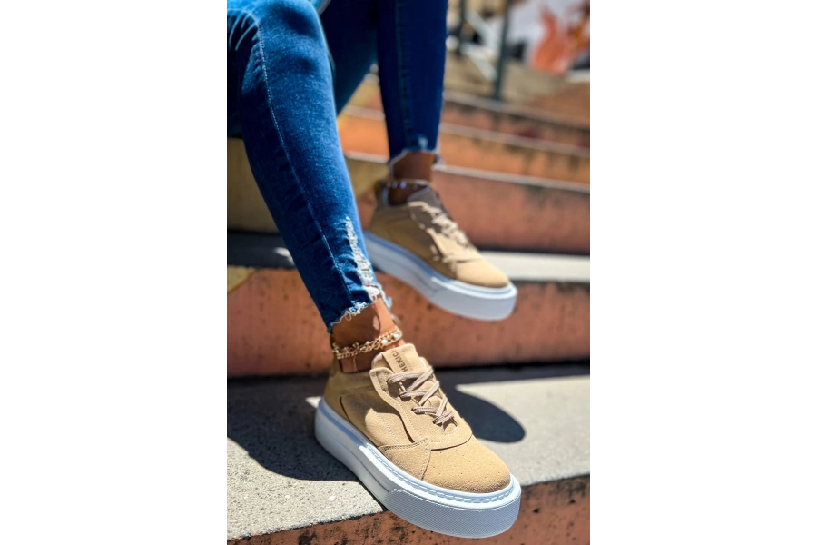 Shoecide Sho187 Sbt Kadın Ayakkabı Kum