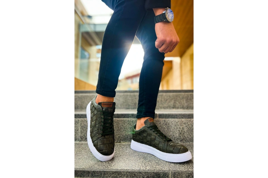 Shoecide Sho209 - Obt Vimini Erkek Ayakkabı Hakı