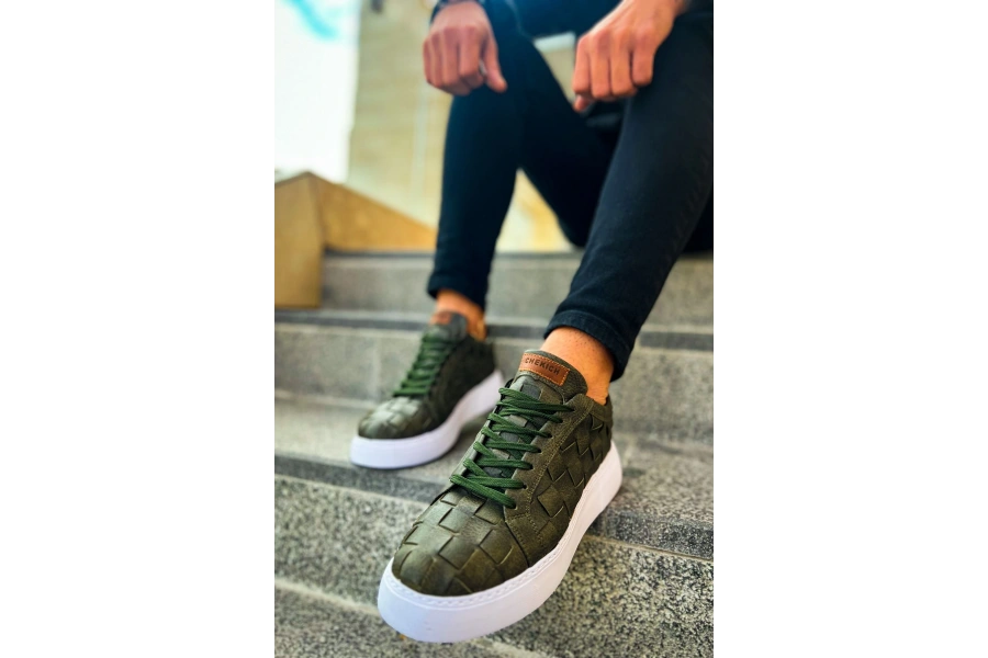 Shoecide Sho209 - Obt Vimini Erkek Ayakkabı Hakı