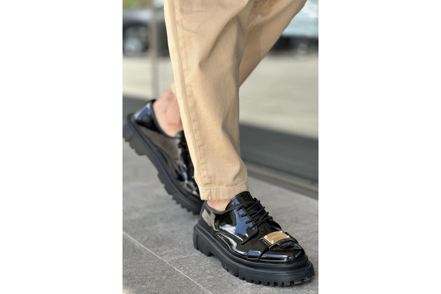 Shoecide Sho2402 - Rst Erkek Ayakkabı Sıyah