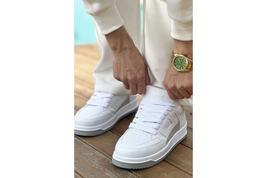 Shoecide Sho2410 - Cbt Avax  Erkek Spor Ayakkabı Beyaz