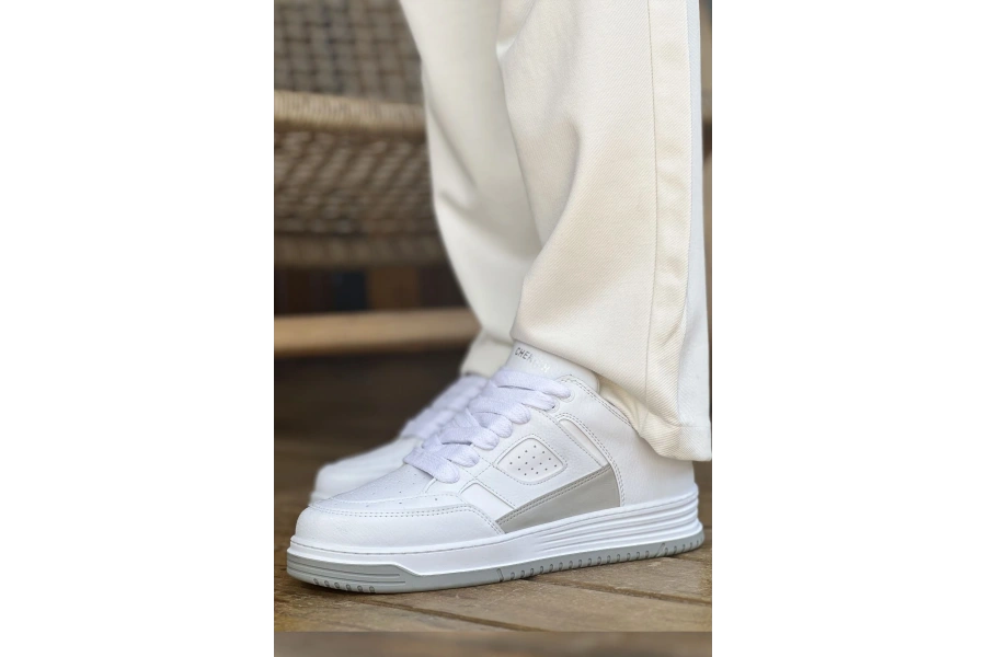 Shoecide Sho2410 - Cbt Avax  Erkek Spor Ayakkabı Beyaz