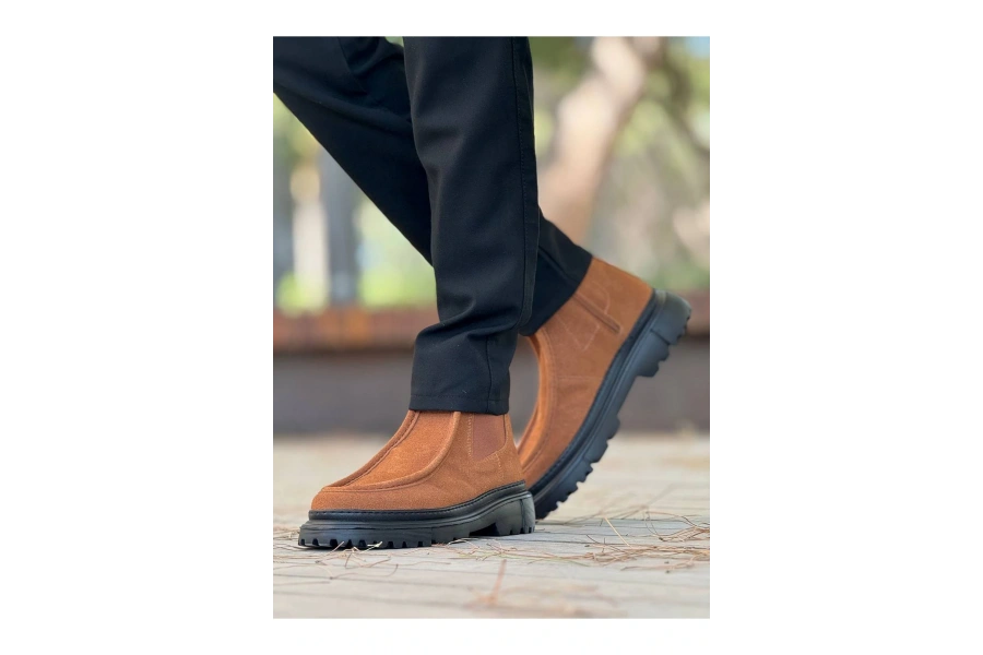 Shoecide Sho2433 - Sst Erkek Bot Taba
