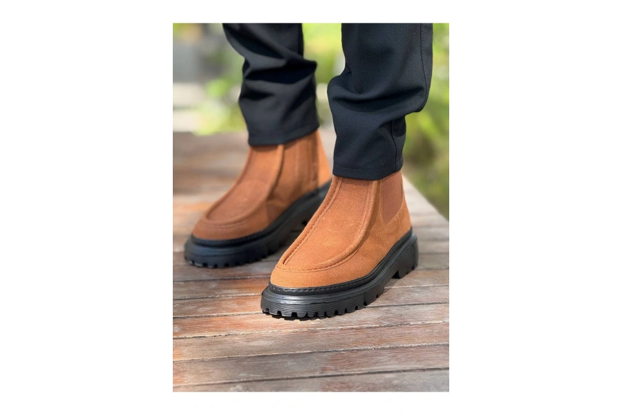 Shoecide Sho2433 - Sst Erkek Bot Taba