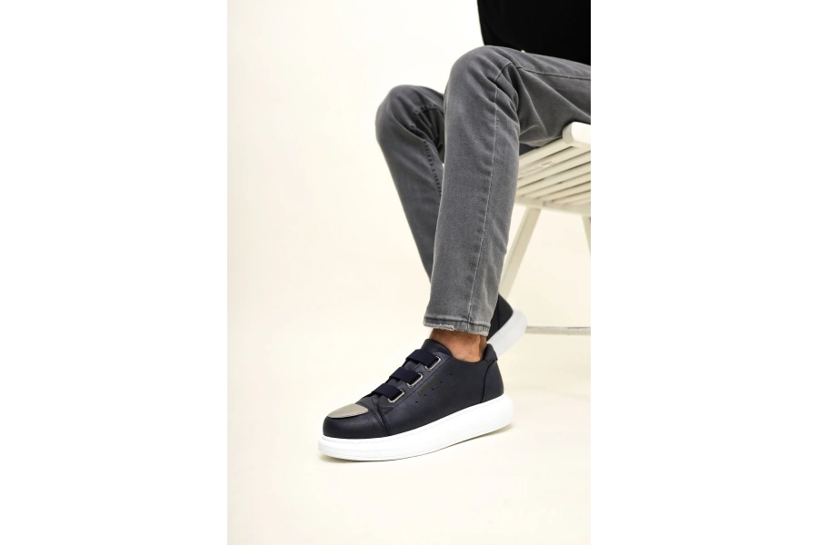 Shoecide Sho251 - Cbt Mirror Erkek Ayakkabı Lacıvert