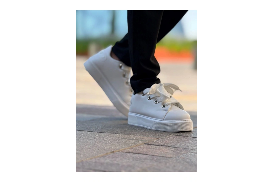 Shoecide Sho2531 - Anjelino Erkek Ayakkabı Beyaz
