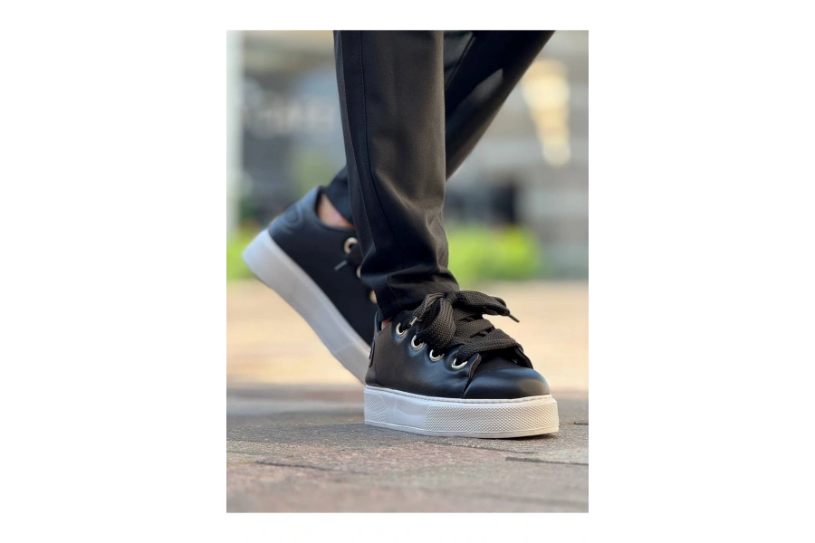 Shoecide Sho2531 - Anjelino Erkek Ayakkabı Sıyah