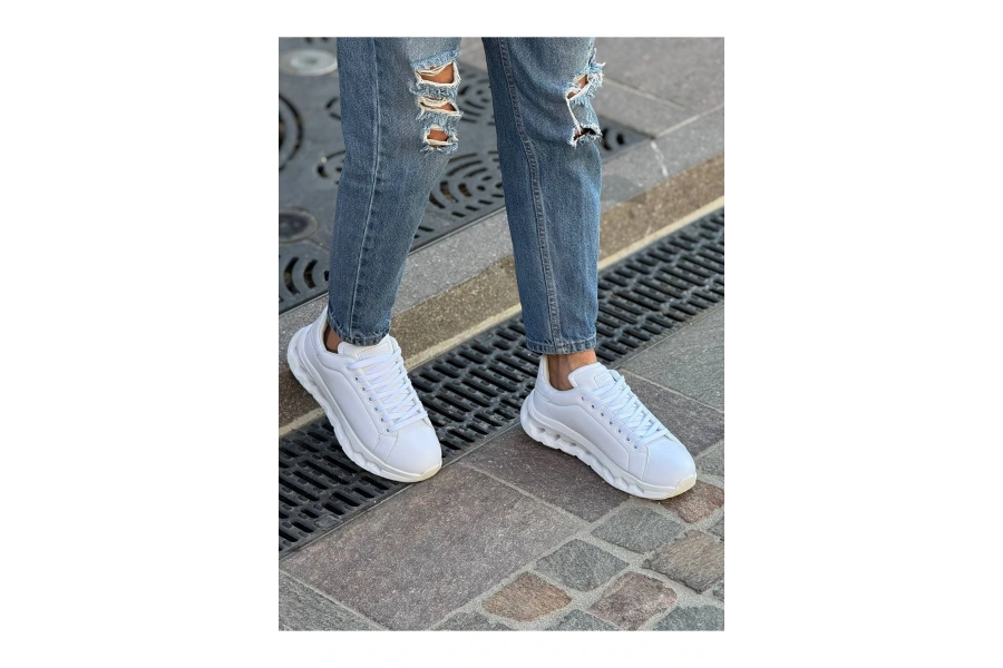 Shoecide Sho2533 - Bt Erkek Ayakkabı Beyaz