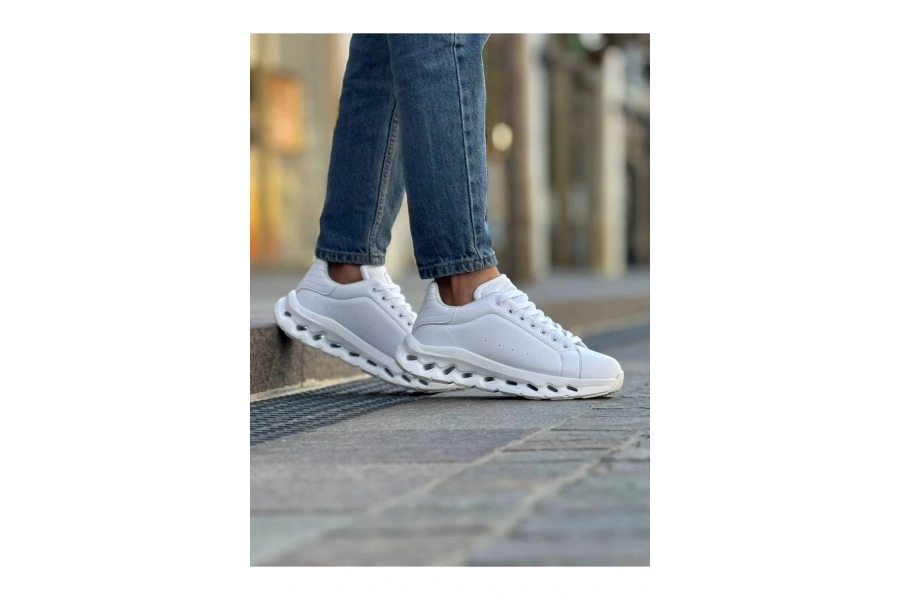 Shoecide Sho2533 - Bt Erkek Ayakkabı Beyaz
