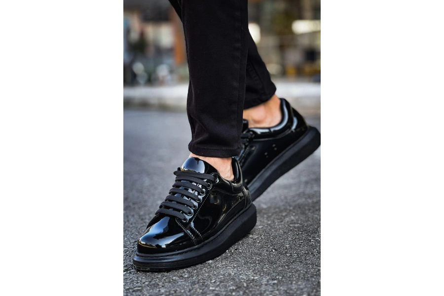 Shoecide Sho257 - Rst Estrella Erkek Ayakkabı Sıyah