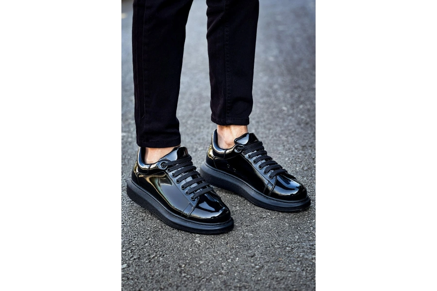 Shoecide Sho257 - Rst Estrella Erkek Ayakkabı Sıyah