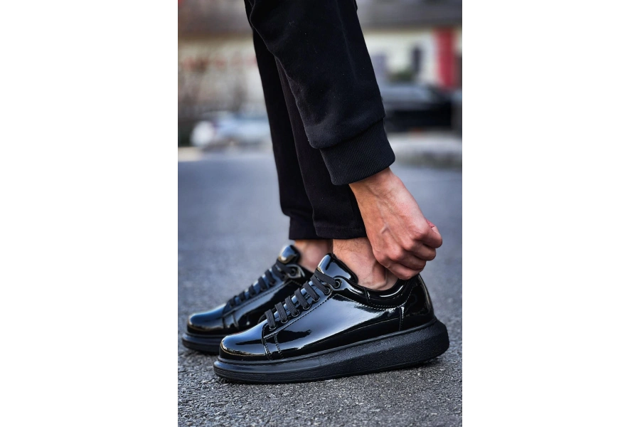 Shoecide Sho257 - Rst Estrella Erkek Ayakkabı Sıyah