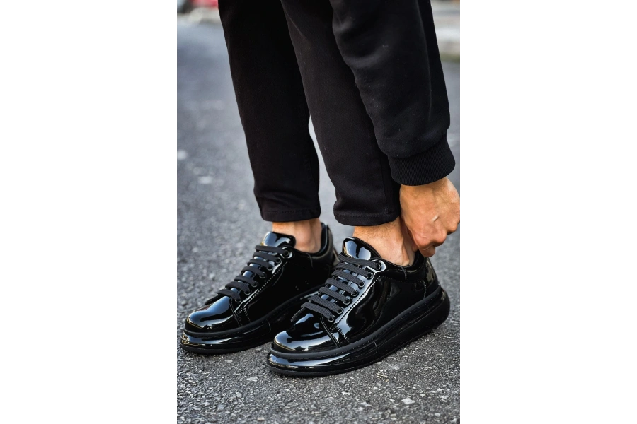 Shoecide Sho295 - Rst Sollıevo Erkek Ayakkabı Sıyah