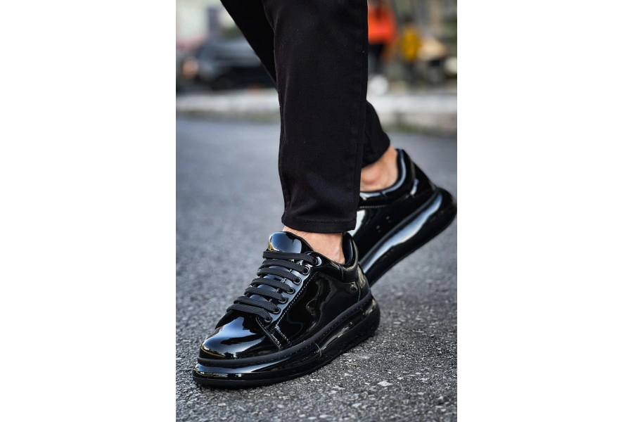 Shoecide Sho295 - Rst Sollıevo Erkek Ayakkabı Sıyah