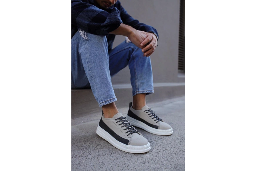 Shoecide Sneakers Ayakkabı 010 Taş