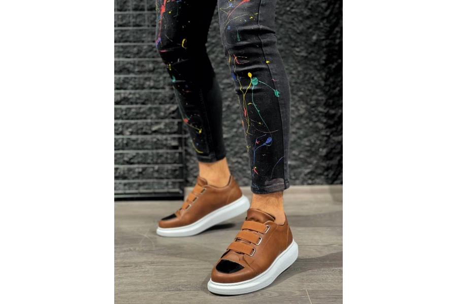 Shoecide Sneakers Ayakkabı 888 Taba