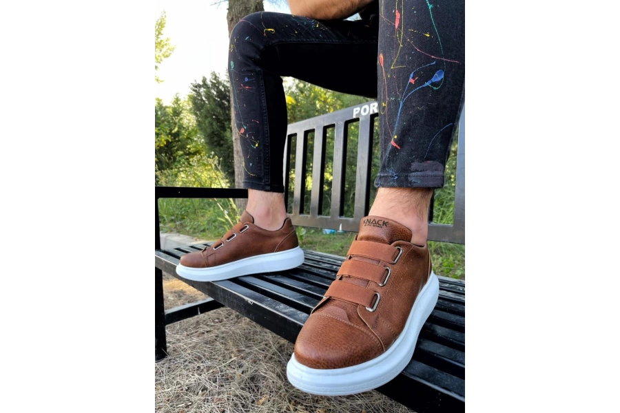 Shoecide Sneakers Ayakkabı 889 Taba