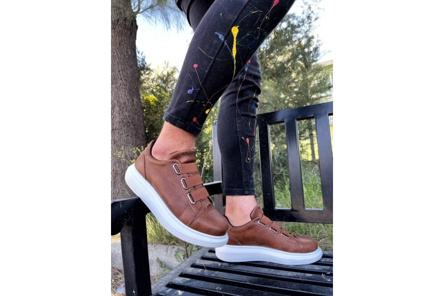 Shoecide Sneakers Ayakkabı 889 Taba