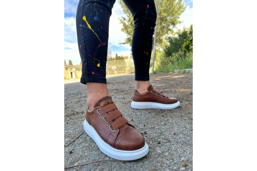 Shoecide Sneakers Ayakkabı 889 Taba
