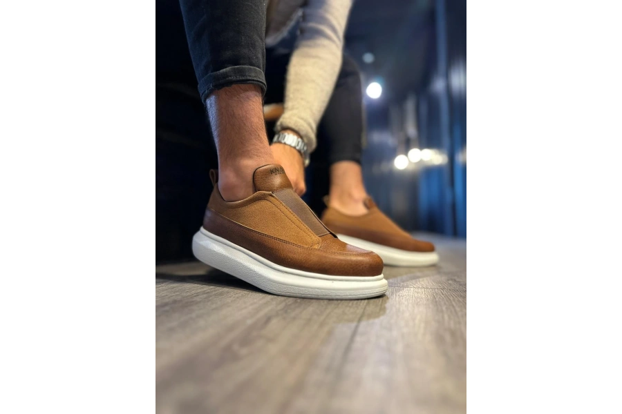 Shoecide Sneakers Ayakkabı 911 Taba