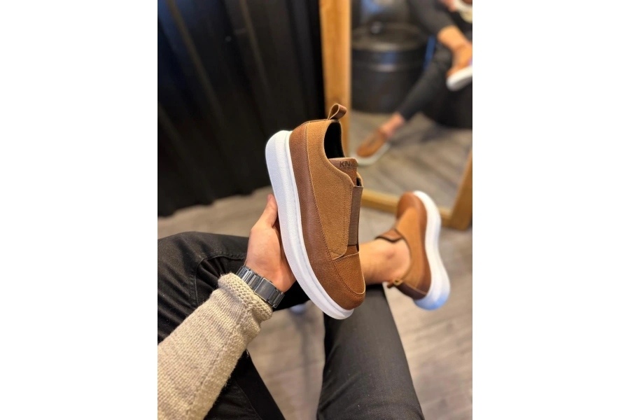 Shoecide Sneakers Ayakkabı 911 Taba