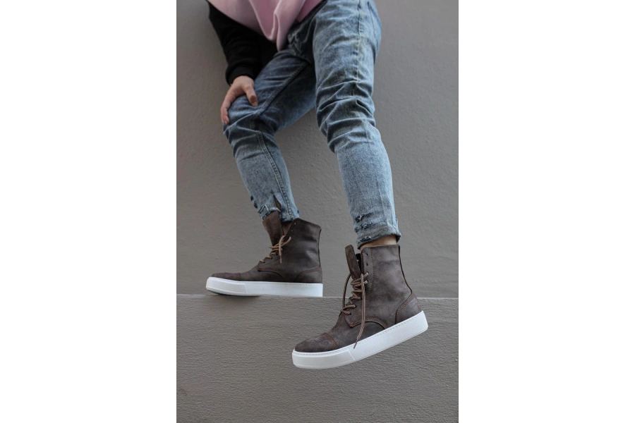 Shoecide Spor Bot 022 Kahverengi