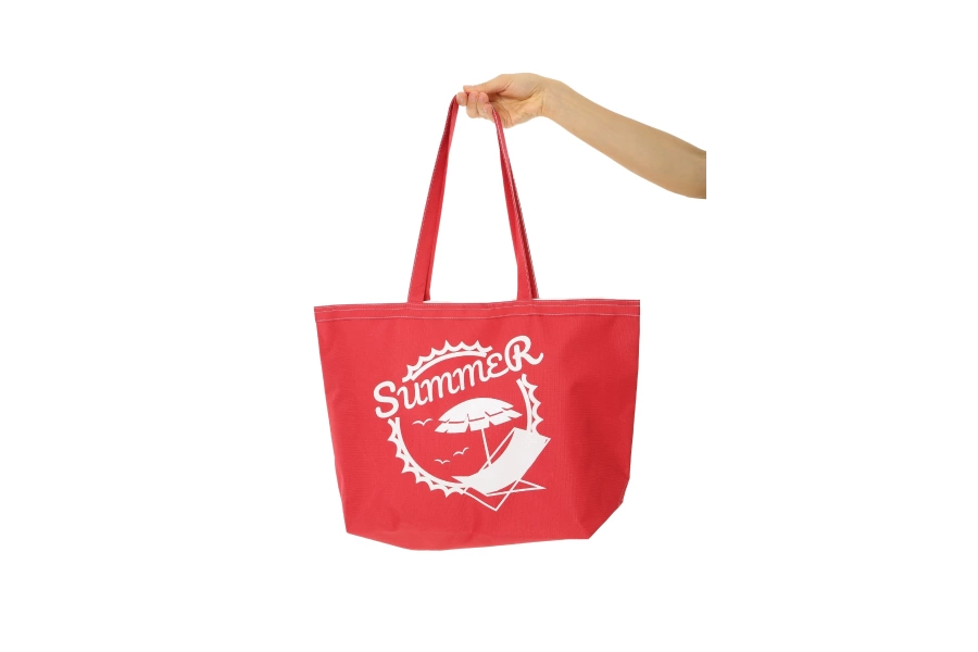 Shoecide Summer Beach Bag Plaj Çantası Kırmızı