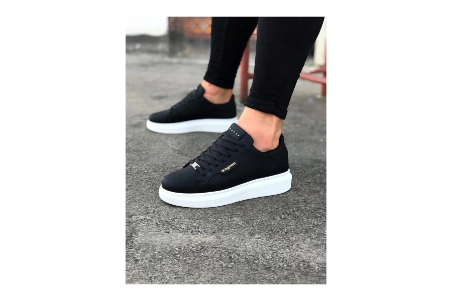 Shoecide Wg01 Siyah Erkek Casual Ayakkabı