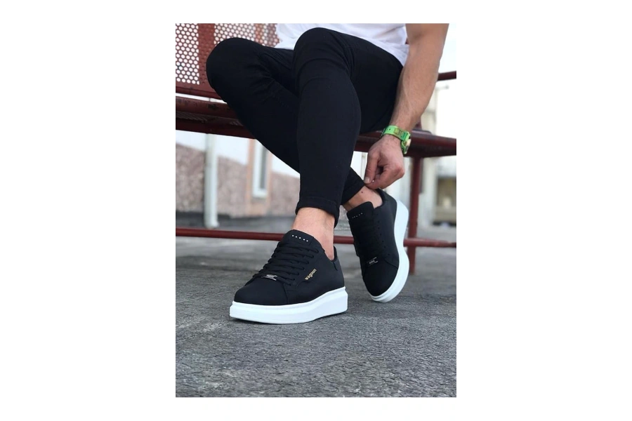 Shoecide Wg01 Siyah Erkek Casual Ayakkabı