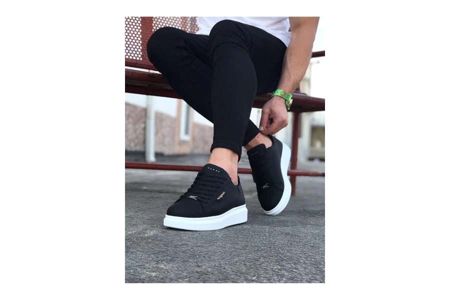 Shoecide Wg01 Siyah Erkek Casual Ayakkabı