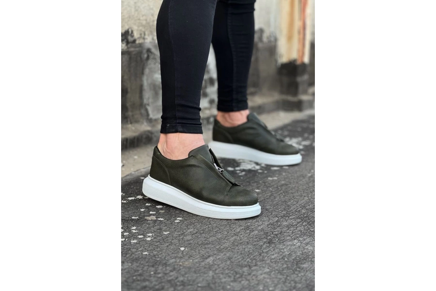 Shoecide Wg010 Haki Erkek Casual Ayakkabı