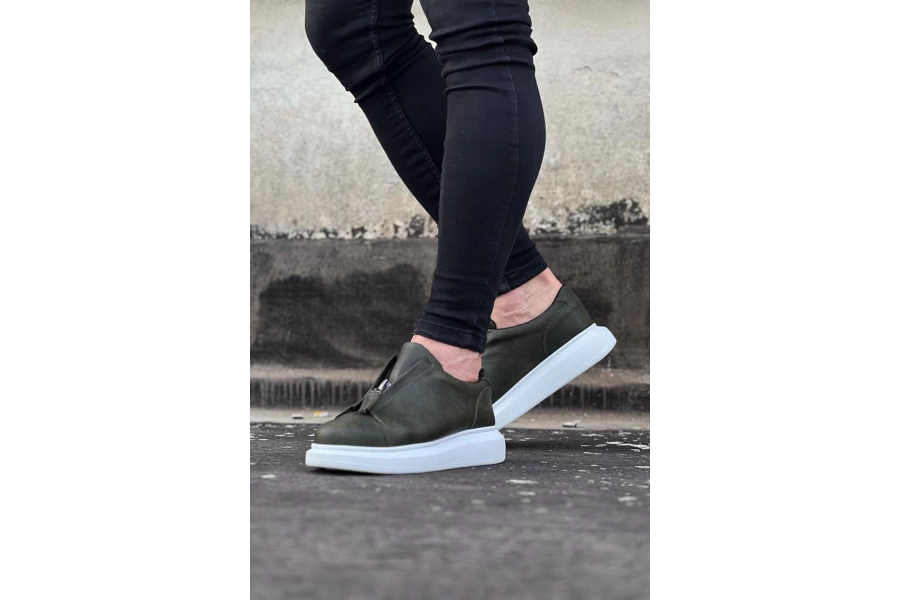 Shoecide Wg010 Haki Erkek Casual Ayakkabı