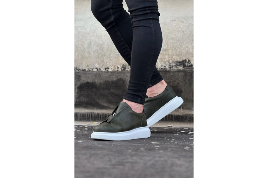 Shoecide Wg010 Haki Erkek Casual Ayakkabı