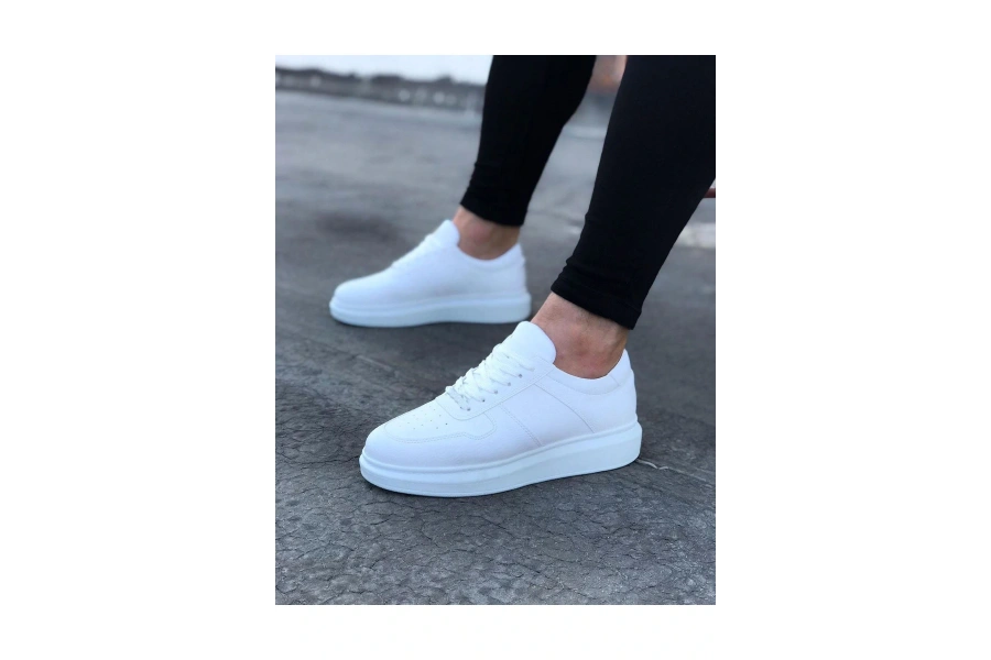 Shoecide Wg011 Beyaz Erkek Casual Ayakkabı