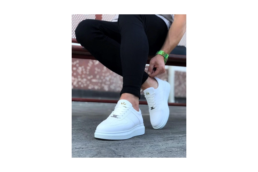 Shoecide Wg011 Beyaz Erkek Casual Ayakkabı