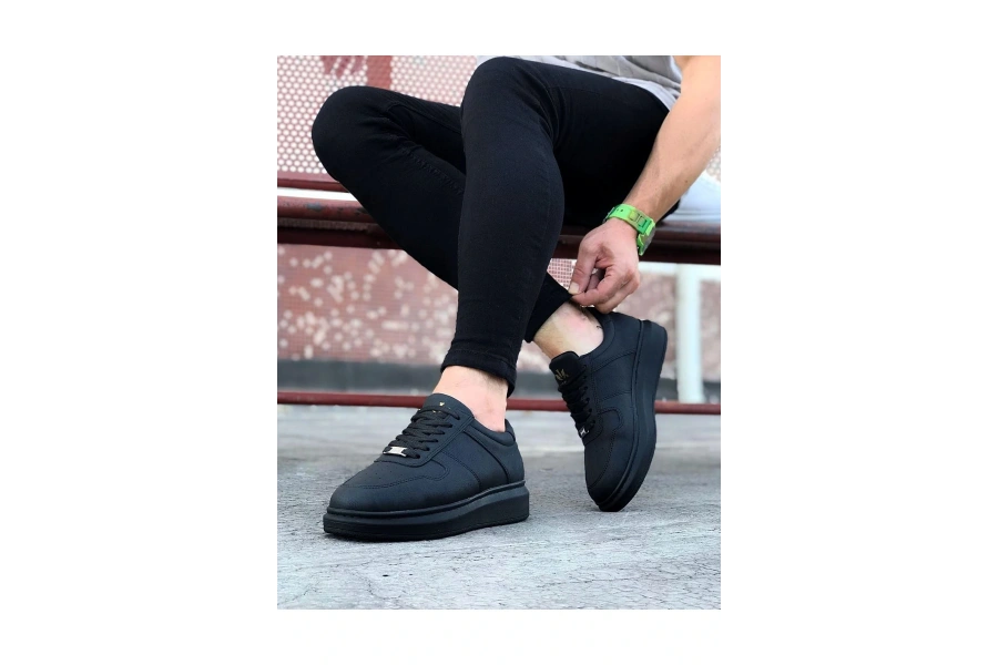 Shoecide Wg011 Kömür Erkek Casual Ayakkabı