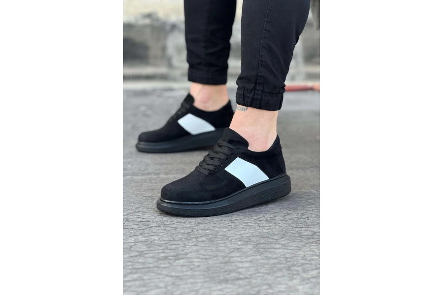 Shoecide Wg011 Kömür Süet Erkek Casual Ayakkabı