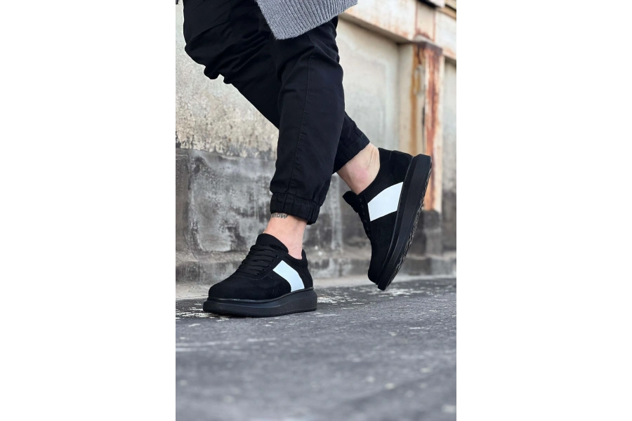 Shoecide Wg011 Kömür Süet Erkek Casual Ayakkabı