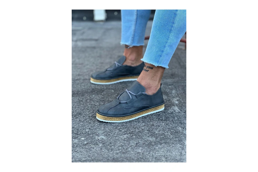 Shoecide Wg015 Gri Erkek Casual Ayakkabı