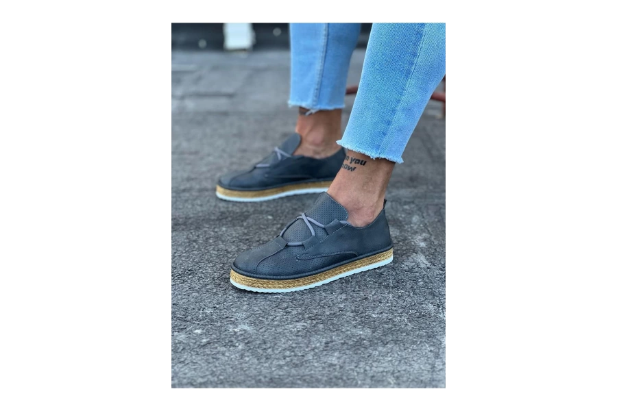 Shoecide Wg015 Gri Erkek Casual Ayakkabı