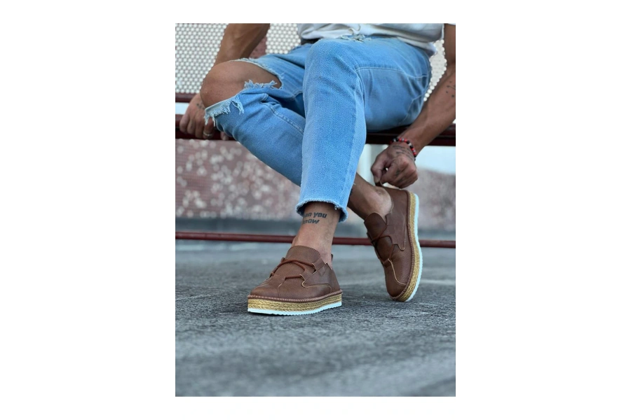 Shoecide Wg015 Taba Erkek Casual Ayakkabı